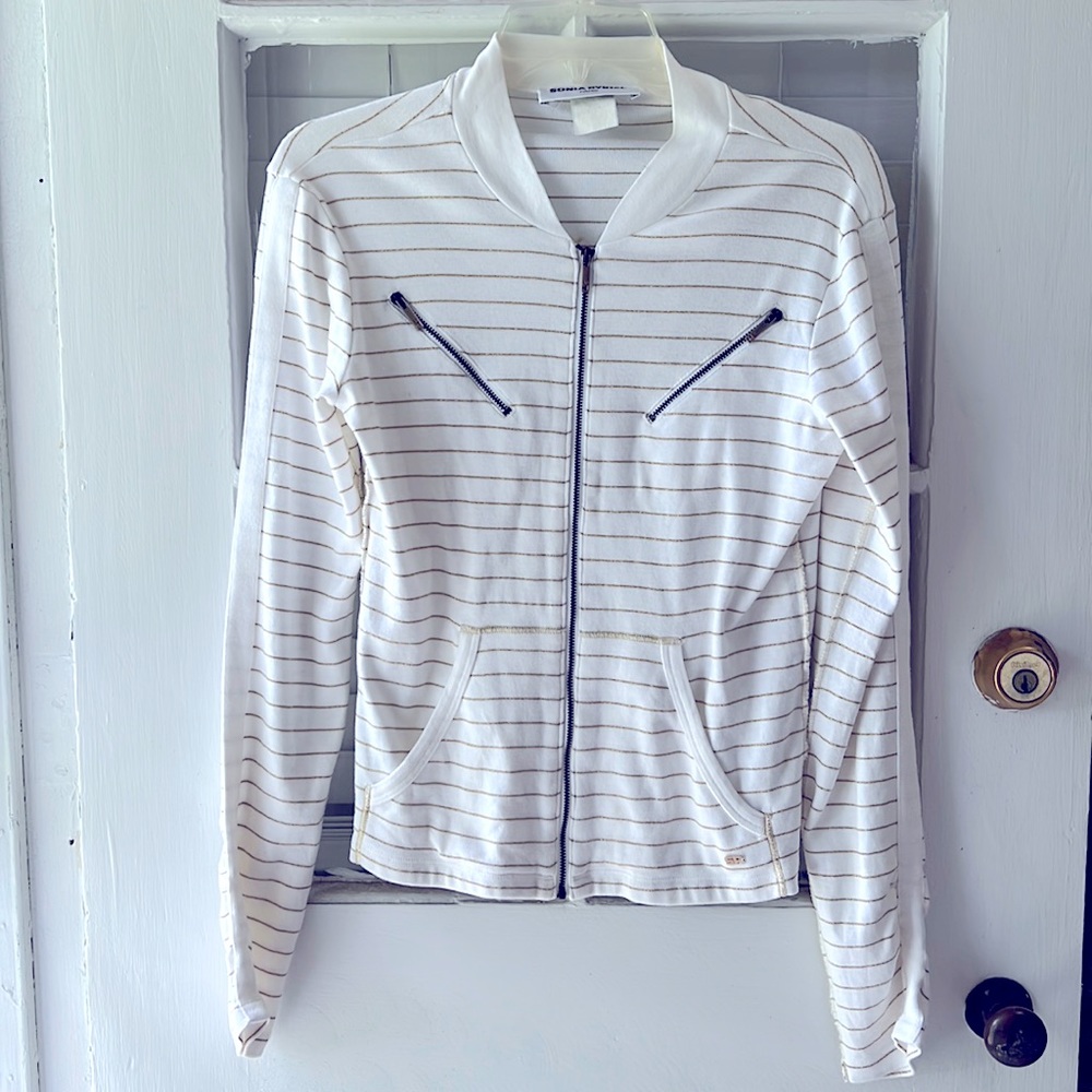Vintage Sonia Rykiel knitwear cotton jacket